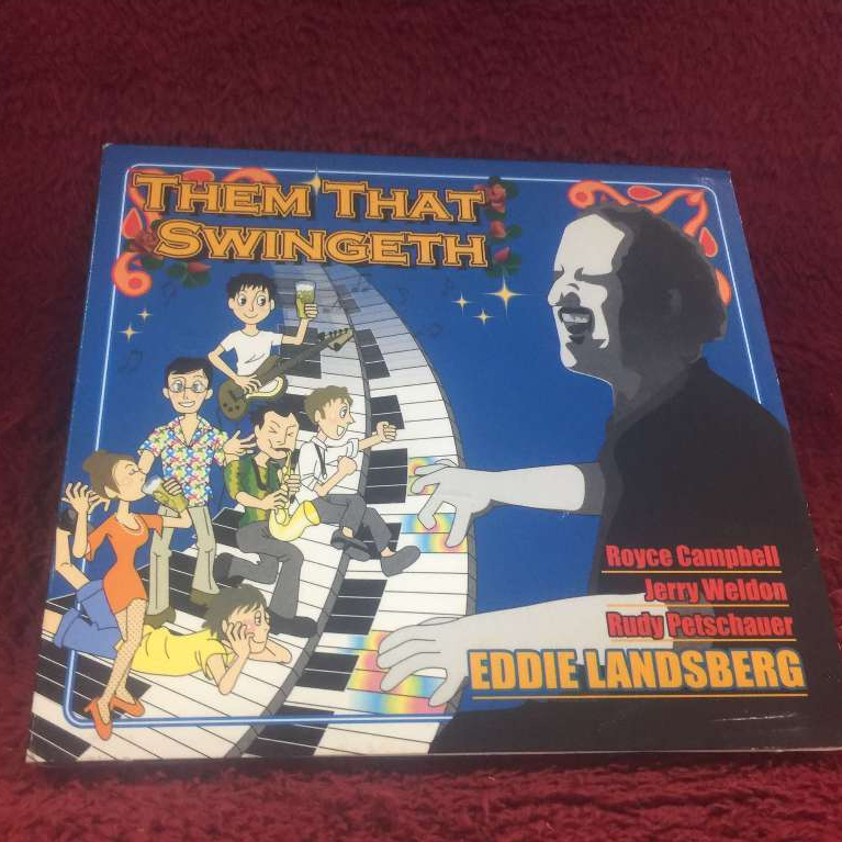 CD Eddie Landsberg - Them That Swingeth สภาพตามรูปปก ZA368-68