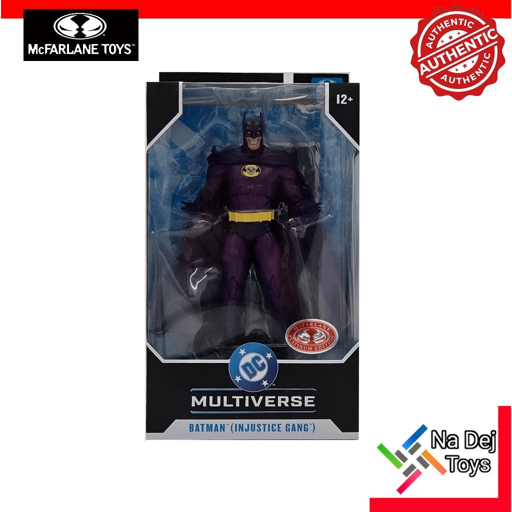 Batman (Injustice gang) DC Multiverse McFarlane Toys 7" Figure แบทแมน (อินจัสติซ แก๊ง) ดีซีมัลติเวิร