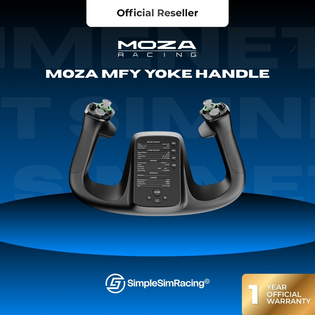 พร้อมส่ง Moza MFY YOKE For Flight Sim (ประกันศูนย์ไทย 1 ปี)