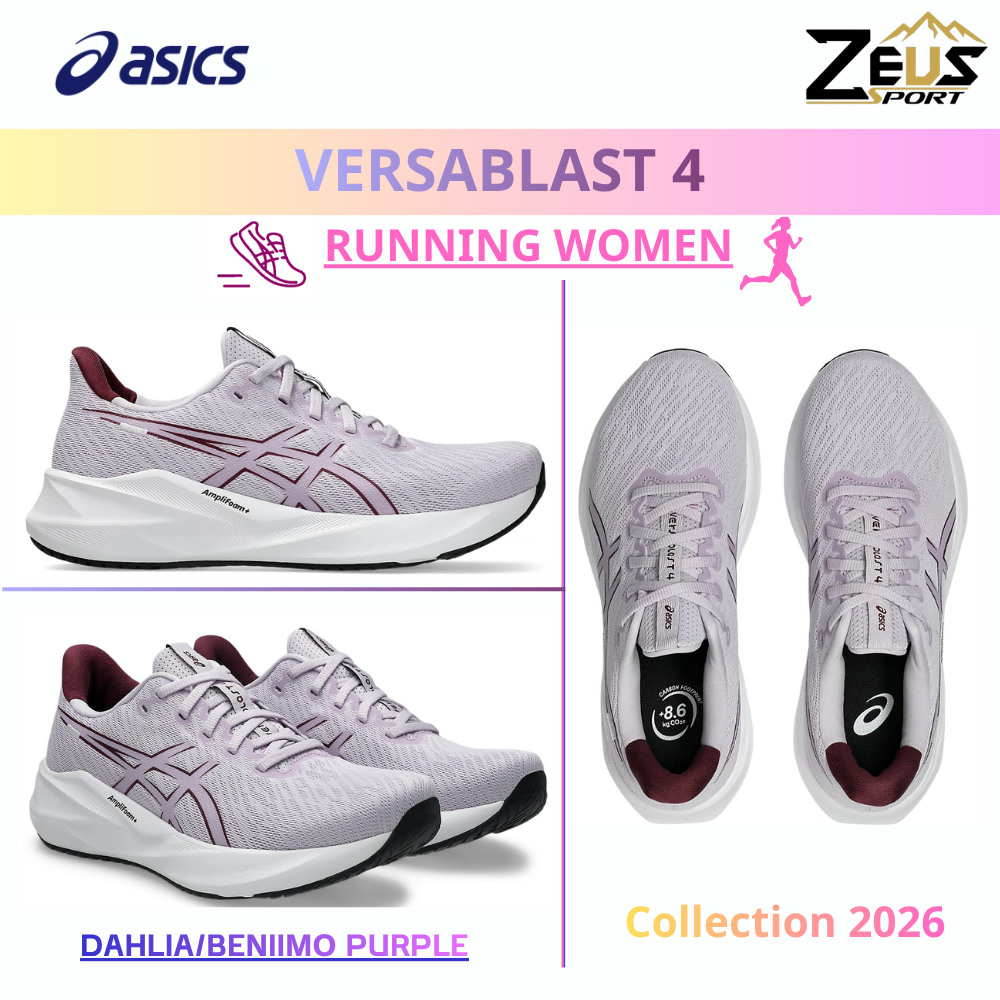 ASICS DYNABLAST 5 VERSABLAST 4 รองเท้าวิ่งผู้หญิง [RUNNING WOMEN]