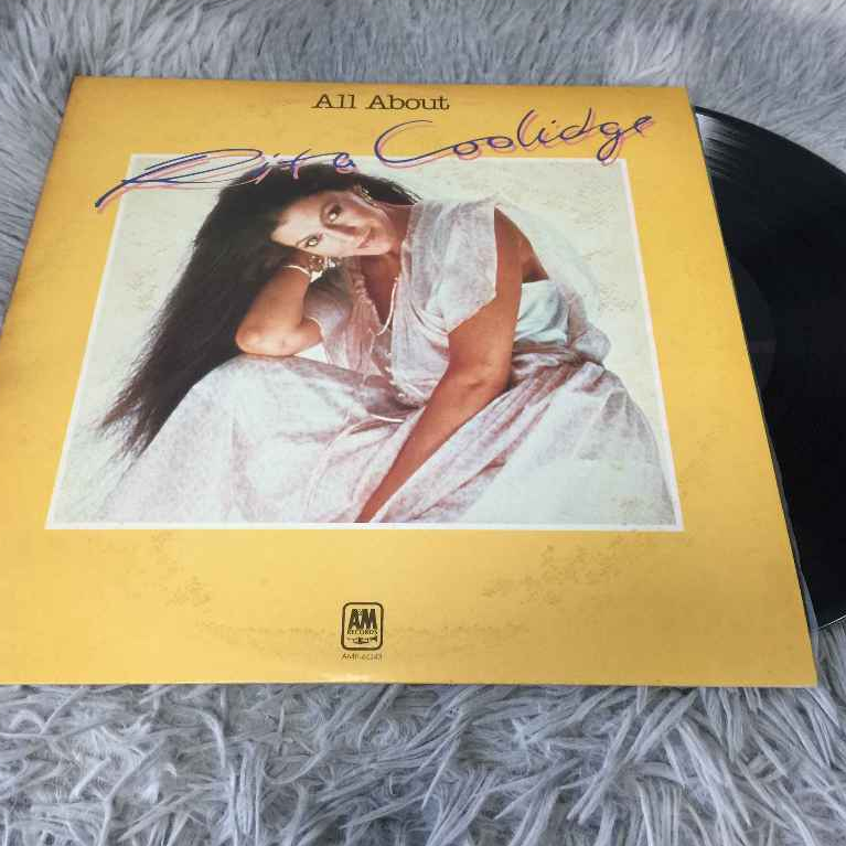 All About Rita Coolidge - Rita Coolidge ขนาด 12 นิ้ว LP G113