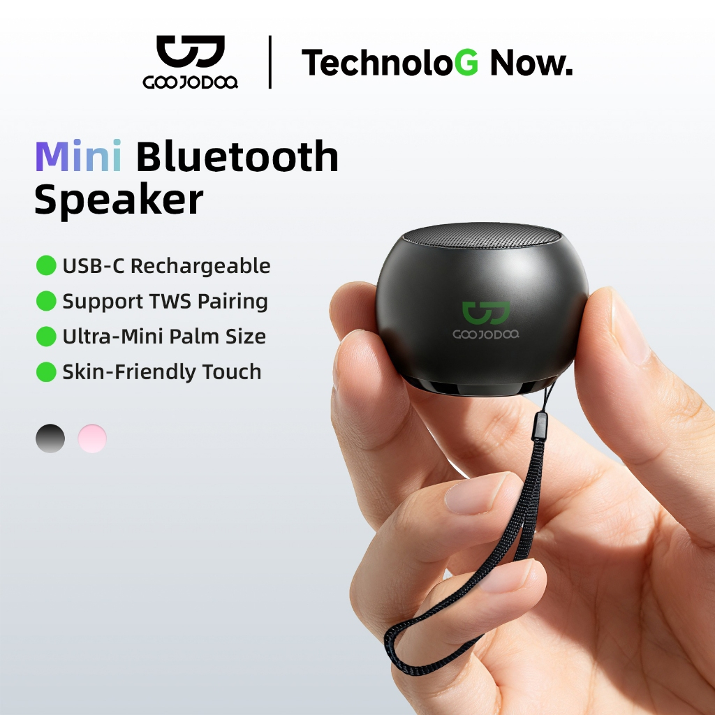 GOOJODOQ Ab4105 ลําโพง Bluetooth 5.4 ลําโพงพกพา สเตอริโอ เสียงเบส TWS