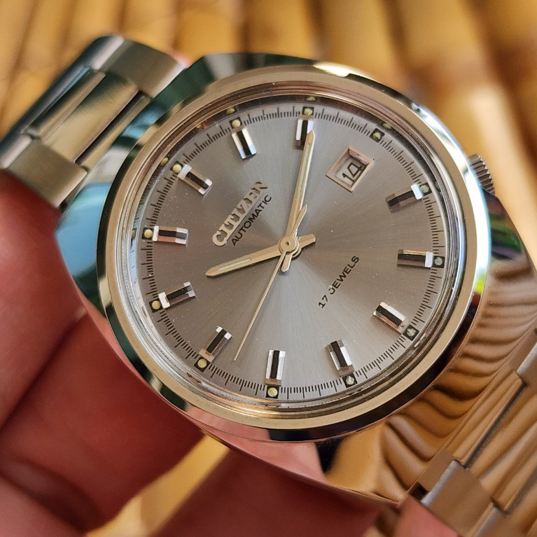 นาฬิกา Vintage Citizen Men's Watch Automatic รุ่นเก่า สภาพสวยมาก 62-8093