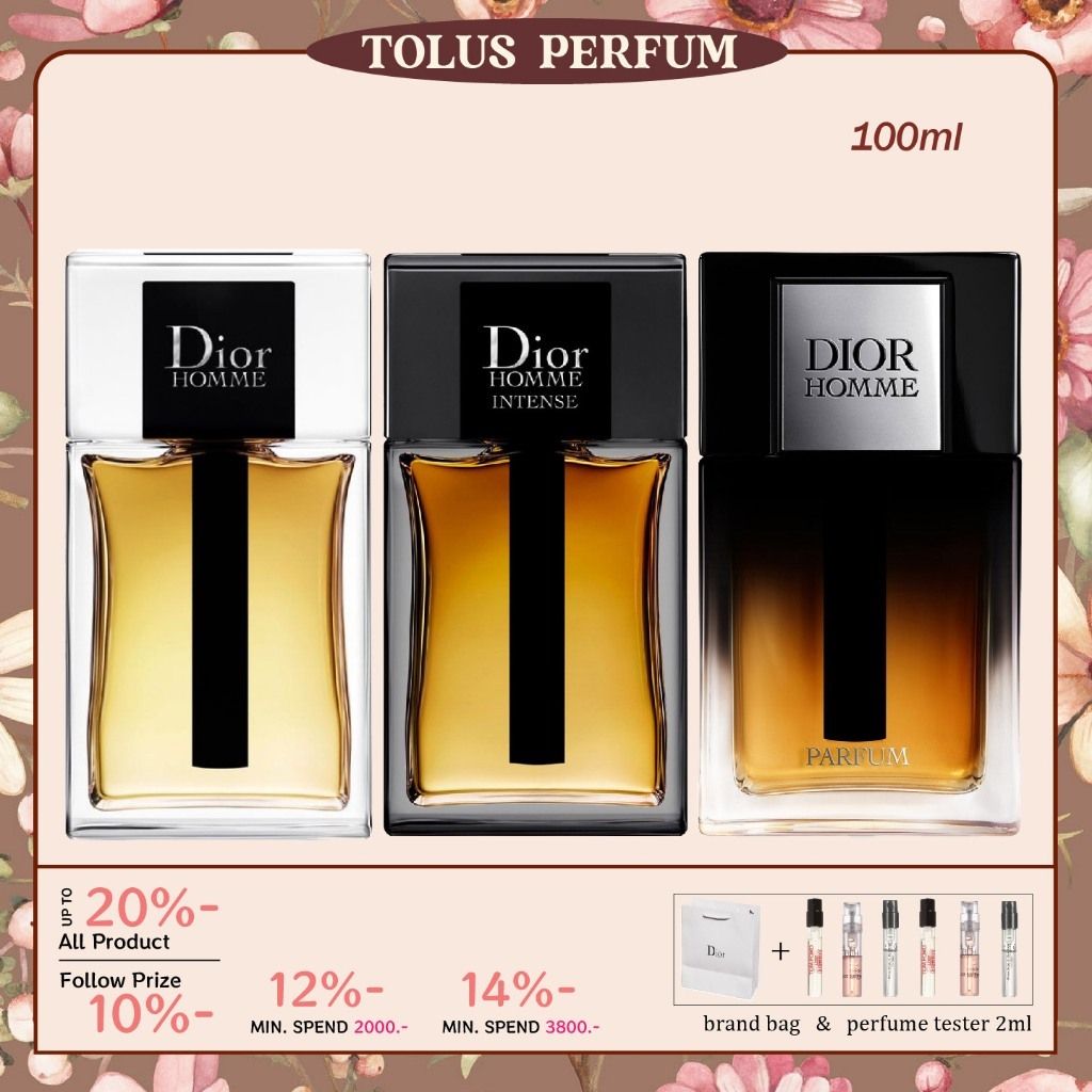 🖤 Dior Homme 🖤 Sport Intense Eau De Parfum 2023 Eau de Toilette EDP EDT 100ml
