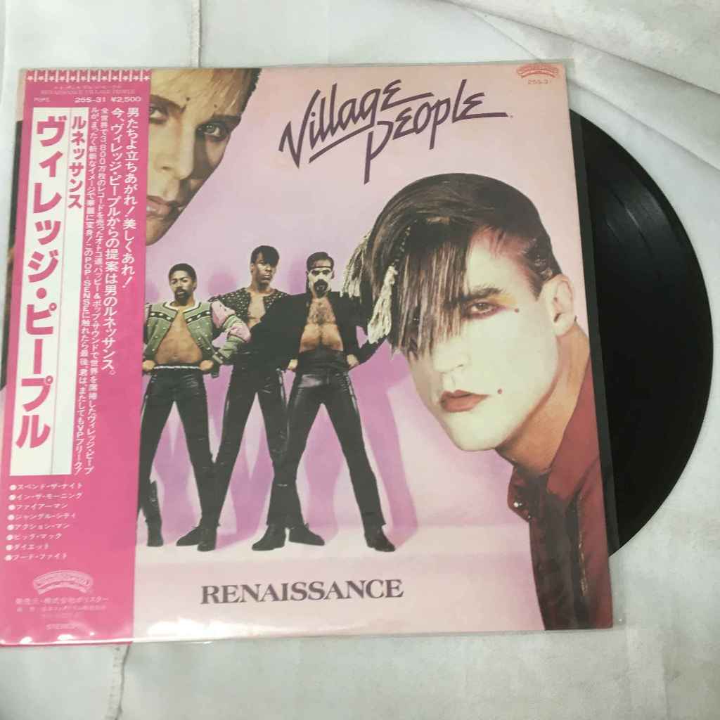 Village People - Renaissance แผ่นเสียงไวนิว LP ขนาด 12 นิ้ว K689