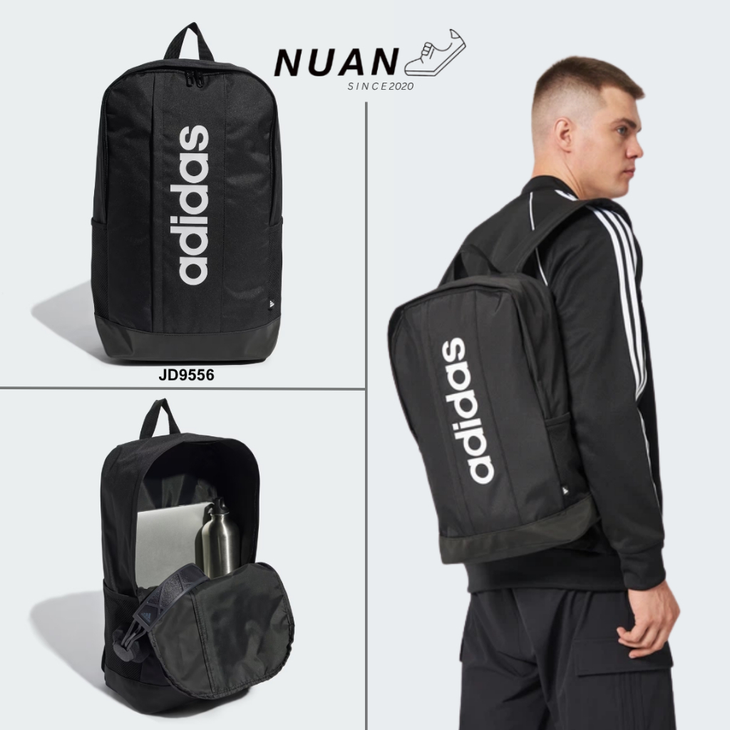 กระเป๋า Adidas Linear Backpack (18.5 ลิตร) JD9556 การันตี ของแท้ 100% ป้ายไทย กระเป๋าเป้