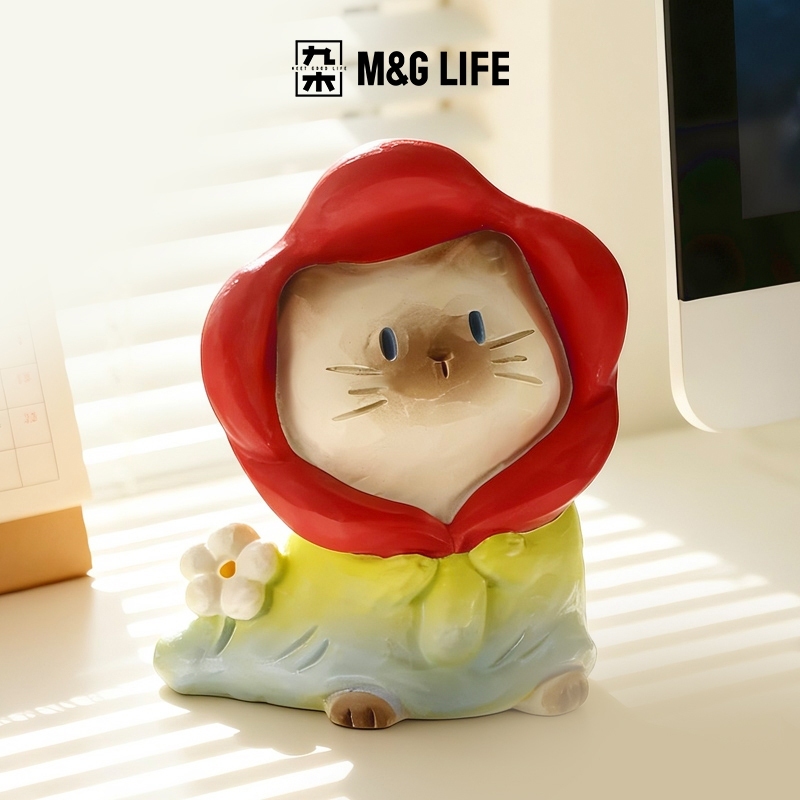 M&G Life x Thingswoo Cat Pai The Exuberance of Life Series Desktop Ornament Blind Box
