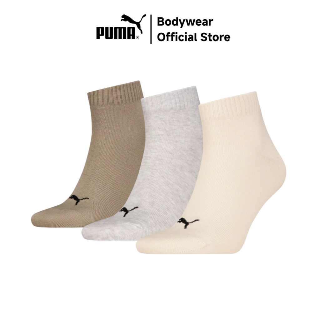 PUMA ถุงเท้า Quarter Plain แพ็ค 3 คู่ UNISEX QUARTER PLAIN 3P - 701231271 — صورة 3