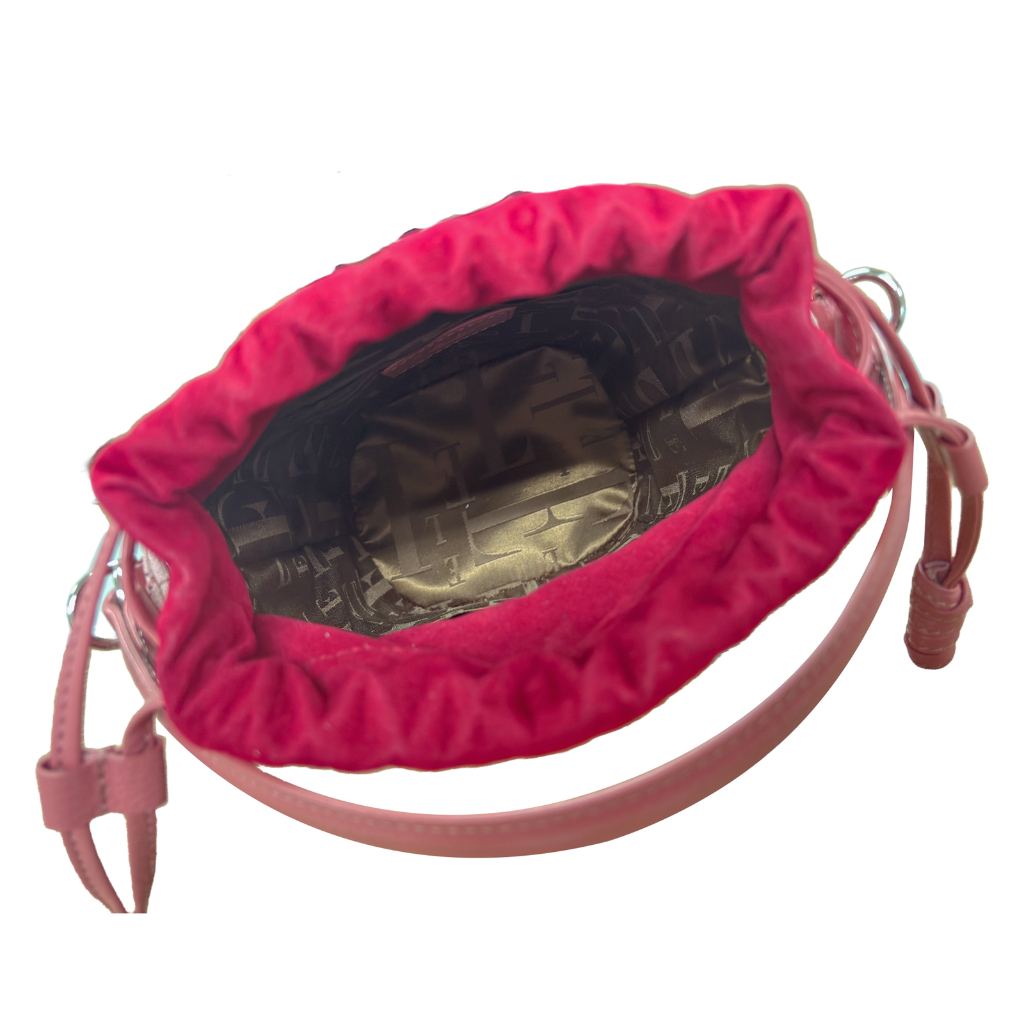 ELLE حقيبة دلو MONOGRAM جلد طبيعي WEHH108 — صورة 3