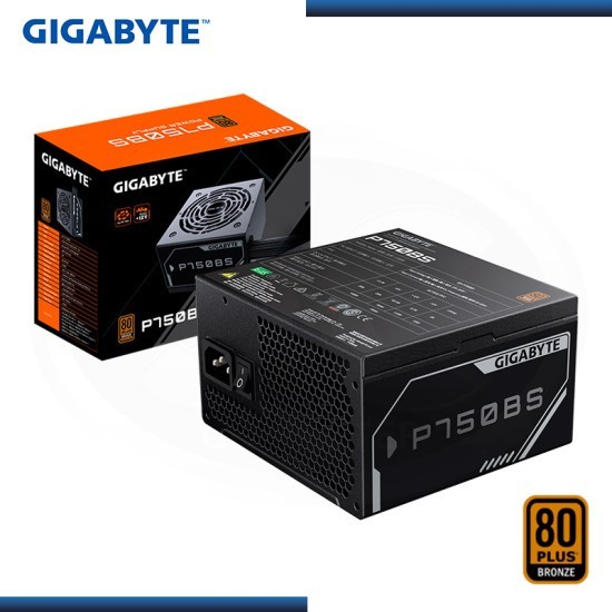 POWER SUPPLY (อุปกรณ์จ่ายไฟ) GIGABYTE P750BS - 750W (80 PLUS BRONZE)