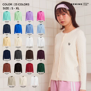 Bemingtop643(S-XL) - BMG Knit Cardigan (โพส2)