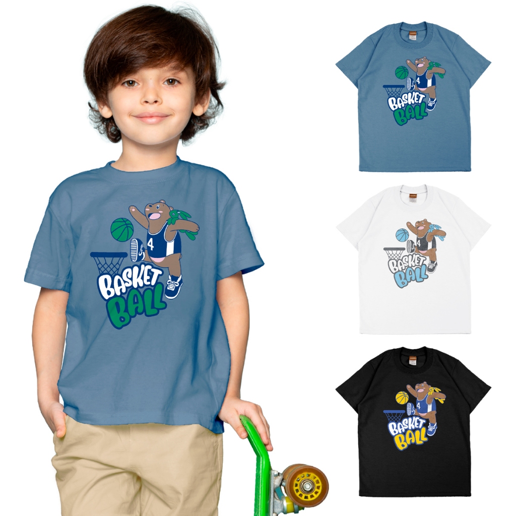 J.Press เสื้อยืดเด็กคอกลม แขนสั้น พิมพ์ลายการ์ตูน (J.Press X Tiga) No.8524 บรรจุ 1 ตัว/แพ็ค