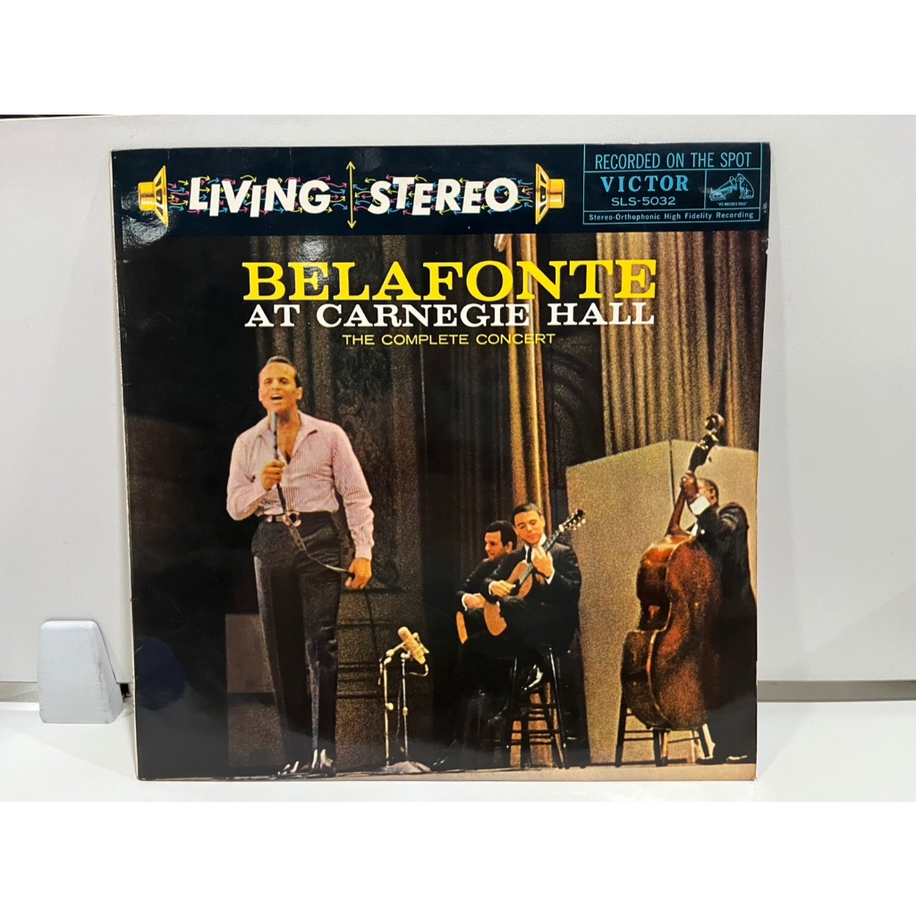 1LP Vinyl Records แผ่นเสียงไวนิล BELAFONTE AT CARNEGIE HALL THE COMPLETE CONCERT   (J7B136)