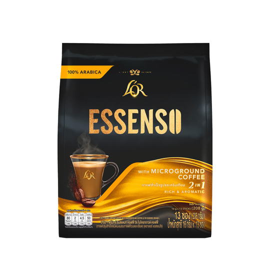 ลอร์ เอสเซนโซ่ กาแฟสำเร็จรูป 2IN1 16 กรัม X 13 ซอง