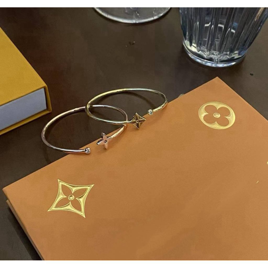 🌟ᴺᴱᵂ ɪɴ €ʟᴀssɪ© กำไลข้อมือ ʟ:ᴠ ไฮเอน อะไหล่ทอง พิ้ง เฃิน size 14-16 cm. (1 ชิ้น)🌼𝓔𝓿𝓮𝓻𝔂 𝓭𝓪𝔂 𝓵𝓸𝓸𝓴🌼 - รูปที่ 4