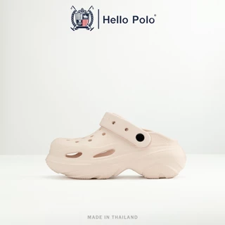 Hello Polo รองเท้าหัวโต รองเท้าแตะลําลอง ดีไซน์เรียบง่าย พื้นหนา พื้นนุ่มมาก กันลื่น แฟชั่น ลายอุ้งเท้าแมวน่ารัก HP8053