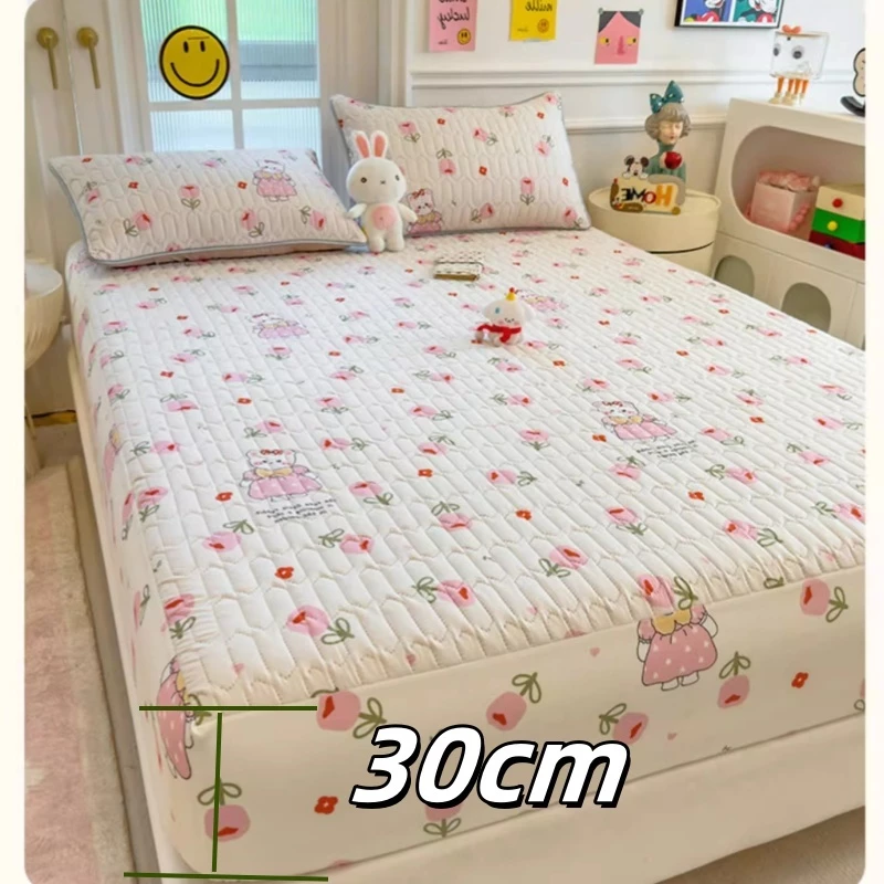 ผ้าปูที่นอนกันไรฝุ่น 3ฟุต 3.5ฟุต 5ฟุต 6ฟุต thumbnail 8