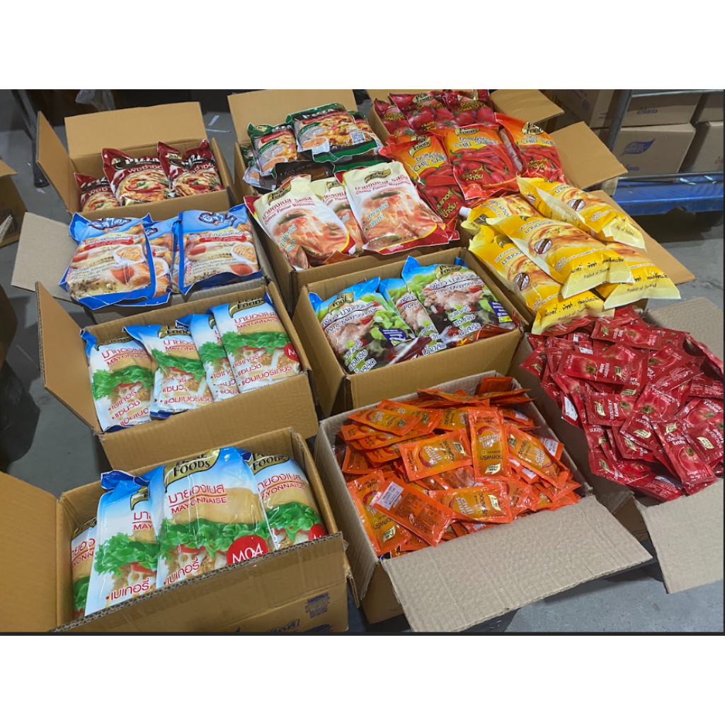 ส่งด่วน(ฮาลาล) น้ำสลัดครีม S05 1000g เพียวฟู้ดส์ น้ำสลัดหวานมัน สลัดผัด น้ำสลัดเข้มข้น - รูปที่ 2