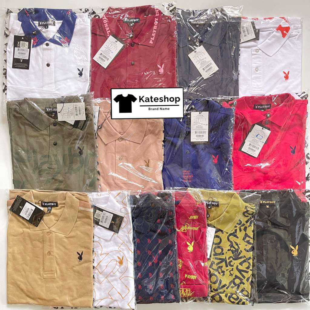 🐰Playboy 🐰เสื้อโปโลผู้ชาย ลดราคา🎊🎊