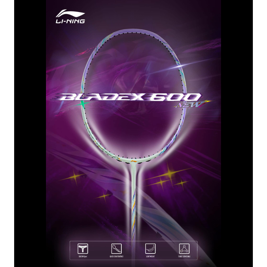 ไม้แบด Li-ning Blade x 600 new (4u/G6 & 5u/G6) ไม้เปล่า กรุณาอ่านรายละเอียดด้านล่างนะค้า