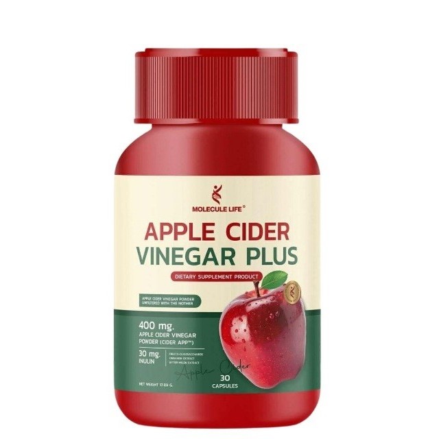 {M/ในไลฟ์79.-/ของแท้} MOLECULE APPLE CIDER VINEGAR โมเลกุล แอปเปิ้ลไซเดอร์ วีเนก้าร์ วิตามินซี
