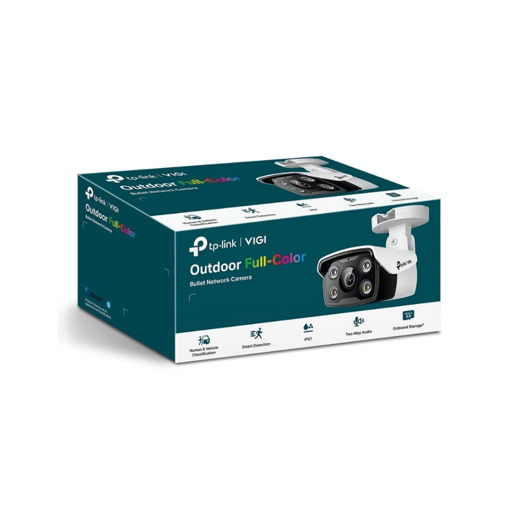 Tp-link VIGI กล้องวงจรปิด IP 5 ล้านพิกเซล รุ่น VIGI C350 (2.8 mm.) H.265+ Outdoor Full Color