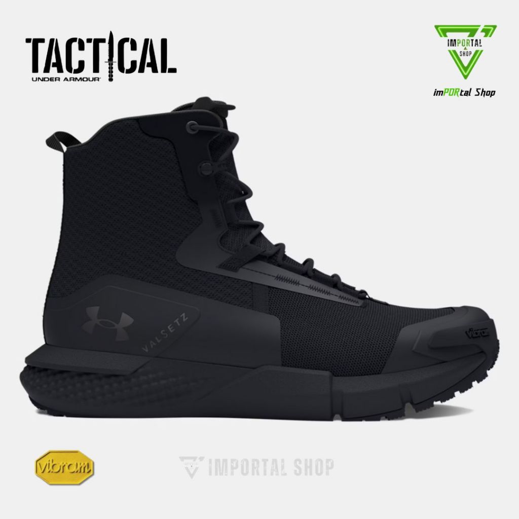 UA รองเท้าคอมแบท tactical รุ่น  Valsetz Zip พื้นอัพเกรดใหม่ Vibram มีซิปข้าง ถอดใส่ง่าย