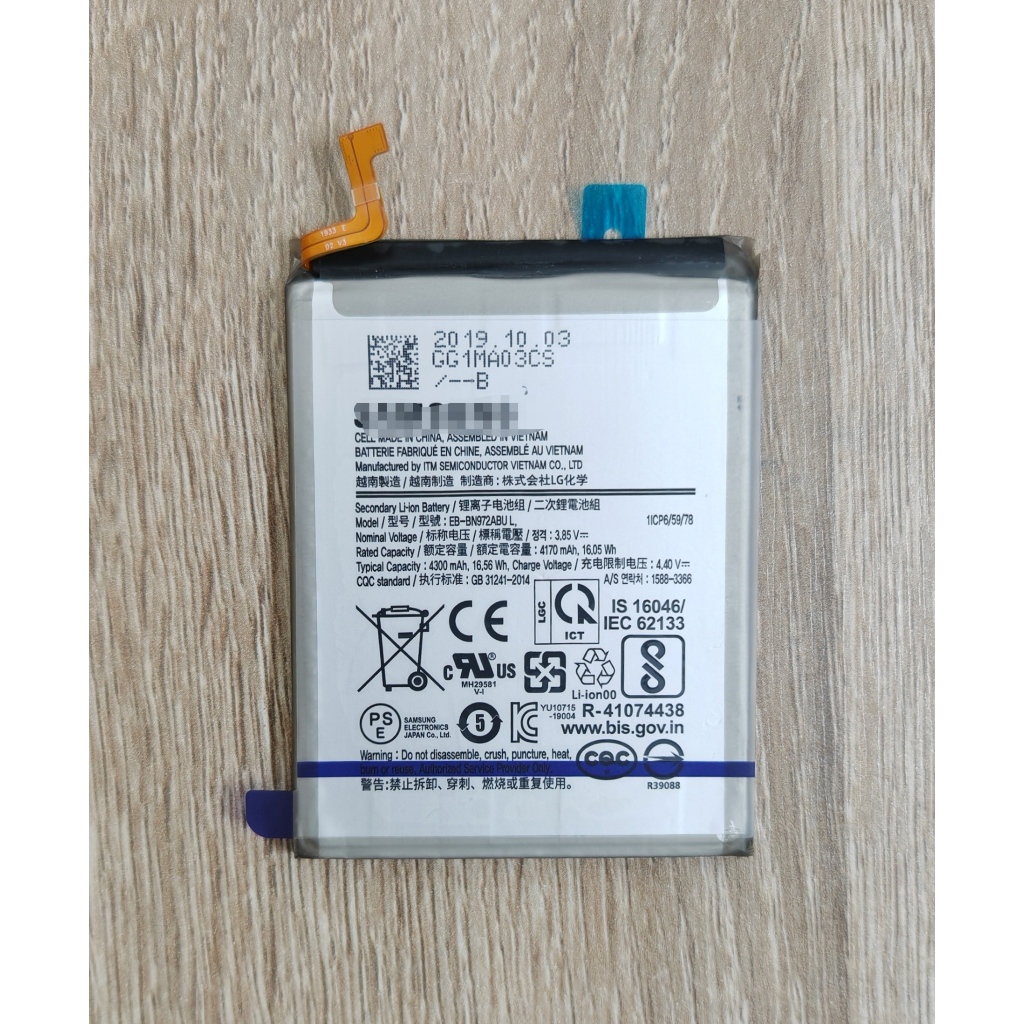 ✨✨ แบตเตอรี For Samsung Galaxy Note 10 Plus BN972 G972F SM-N975F SM-N975DS Battery Model EB-BN972ABU
