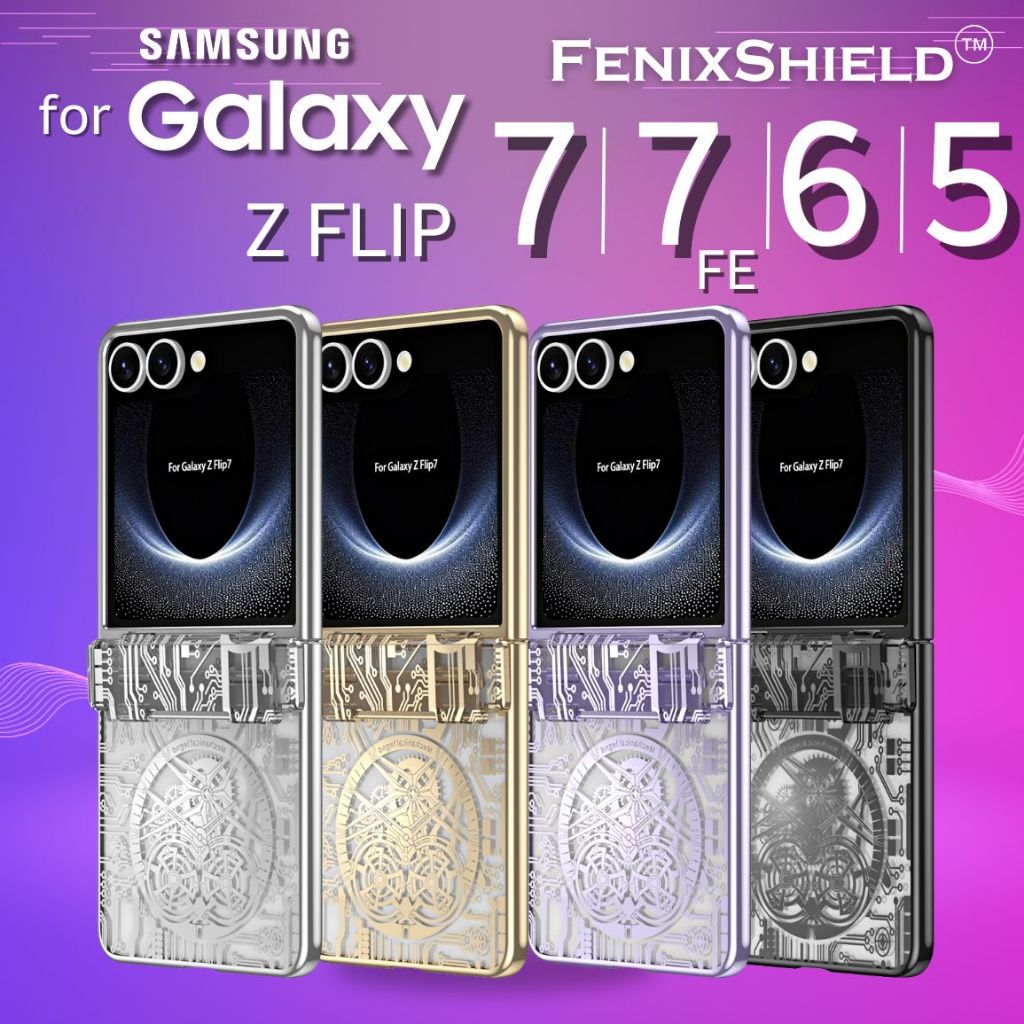 เคส FenixShield [ FNS007 ] สำหรับ Samsung Galaxy Z Flip7 / FE / Flip6 / Flip5