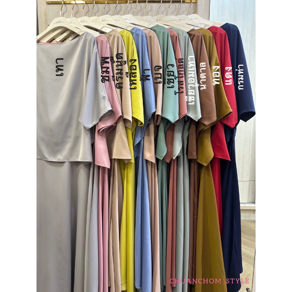 🔖Alot #Everlyn เดรสซาติน ผ้าเนื้อดี ใส่สบาย แบบผูกหน้า ใส่ได้ทั้งเป็น ชุดออกงาน ชุดไปงาน ชุดราตรี งานแต่ง ออกเดท - รูปที่ 3