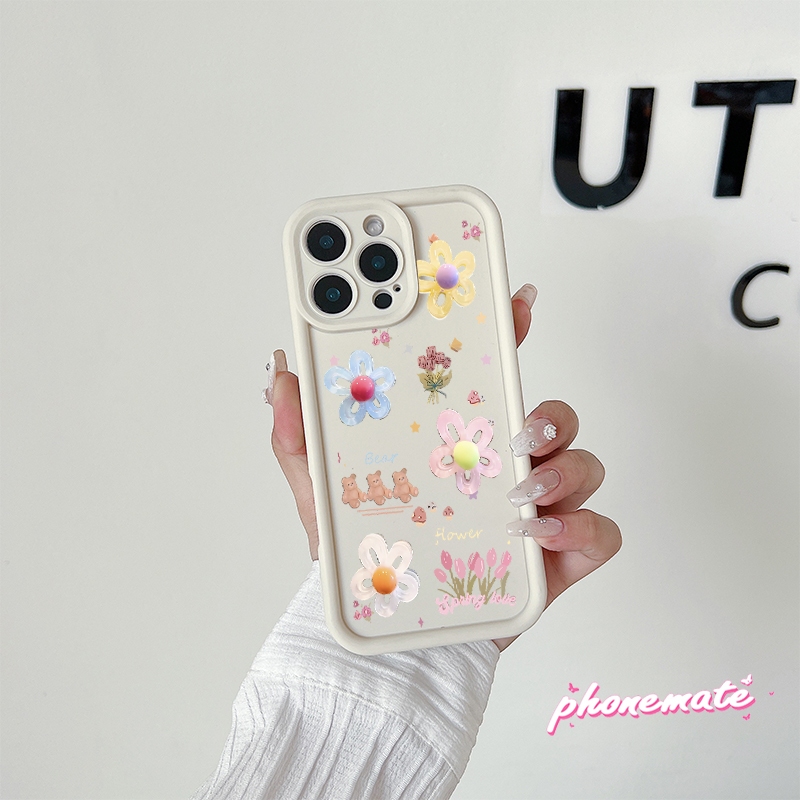 flower เคส  Realme C53/C51/C51S Note 50 Note 60 7i/C17 C65 C75 5/5i/5S/6i/C3 C11 2021/C20 C21Y/C25Y C25/C12/C25s