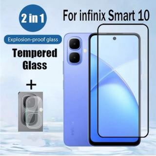 ฟิล์มกระจกนิรภัย iNfinix Hot60Pro Smart10 Smart9 Smart8 Smart7 Smart6 Smart5 Pro SmartHD Hot40i Hot50i Pop10 Note8เต็มจอ