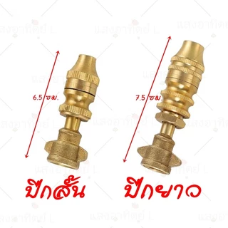 2ตัว หัวจรวดติดปีก หัวจรวด พ่นหมอก พ่นยา พ่นละออง พ่นหมอก ทองเหลือง ขนาด 2หุน (1/4นิ้ว)