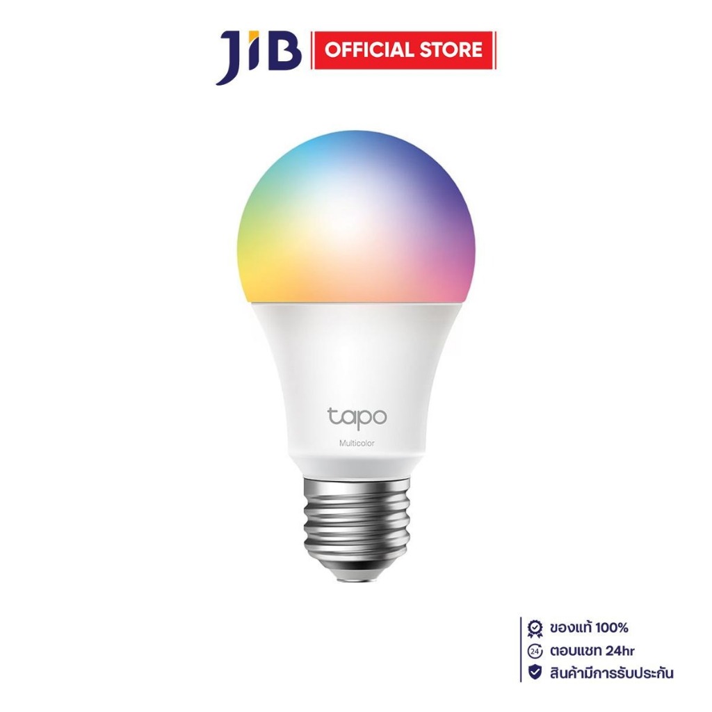 SMART LIGHT BULB (หลอดไฟอัจฉริยะ) TP-LINK TAPO L530E V3 - SMART WI-FI LIGHT BULB MULTICOLOR