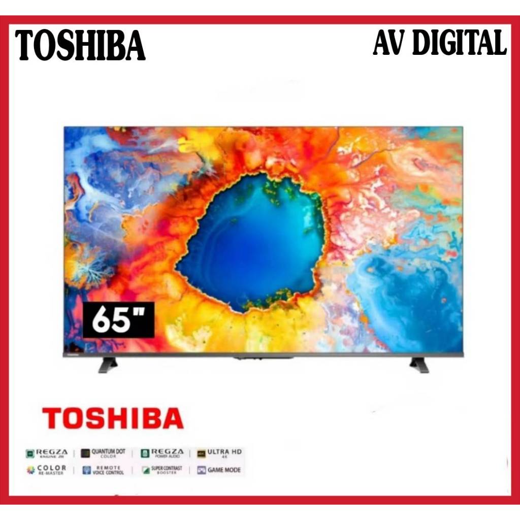 Toshiba 4K UHD TV รุ่น 65M450NP ขนาด 65 นิ้ว