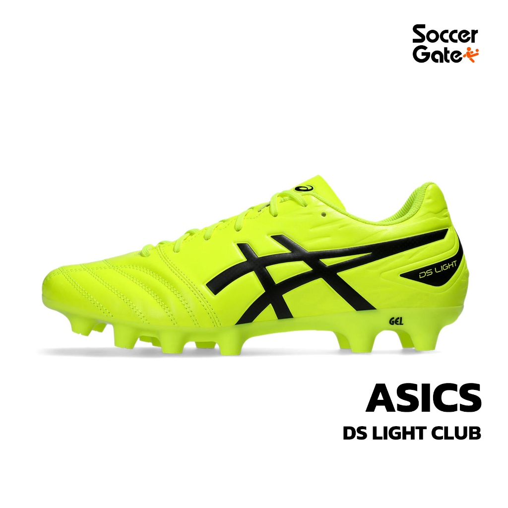 ASICS DS LIGHT CLUB รองเท้าสตั๊ดฟุตบอลของแท้ [โค้ด SOCC1000 ลดสูงสุด 1000 เมื่อซื้อครบ 1500]
