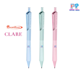 ปากกาควอนตั้ม Quantum Clare แคลร์ หมึกเจล ขนาด 0.38 มม. บรรจุ 12 ด้าม/กล่อง