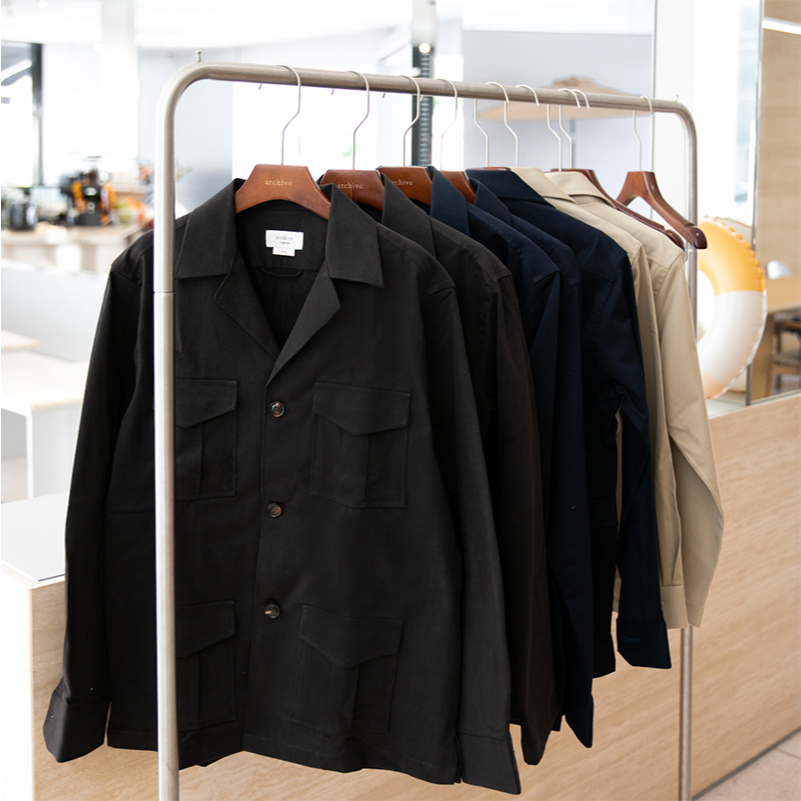 Archive Safari Jacket II (DARK BROWN)