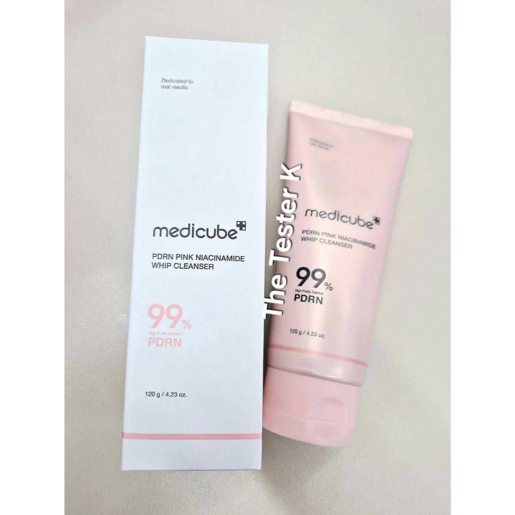 #พร้อมส่ง Exp31/10/27 #โฟมวิป PDRN 99% #Medicube PDRN Pink Niacinamide Whip Cleanser 120g