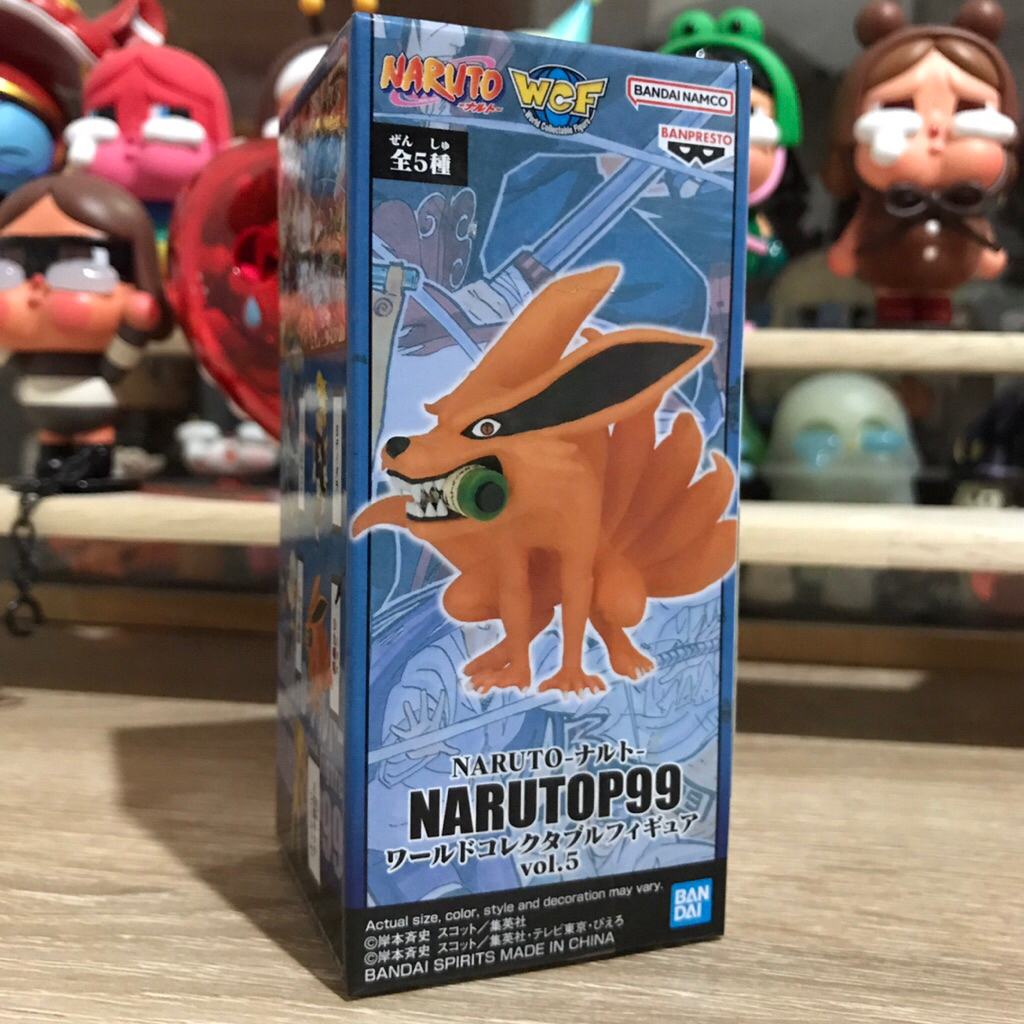 [มือ1/ส่งด่วน Lot.DT] WCF Kurama Narutop99 Vol.5 No.22 ฟิกเกอร์นารูโตะ จิ้งจอกเก้าหาง Bandai นำเข้าโ