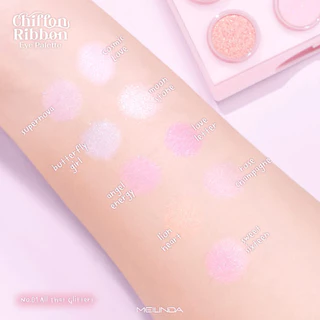 MEILINDA CHIFFON RIBBON EYE PALETTE เมลินดา ชิฟฟ่อน ริบบ้อน อายพาเลท MC3135