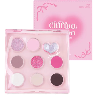 MEILINDA CHIFFON RIBBON EYE PALETTE เมลินดา ชิฟฟ่อน ริบบ้อน อายพาเลท MC3135