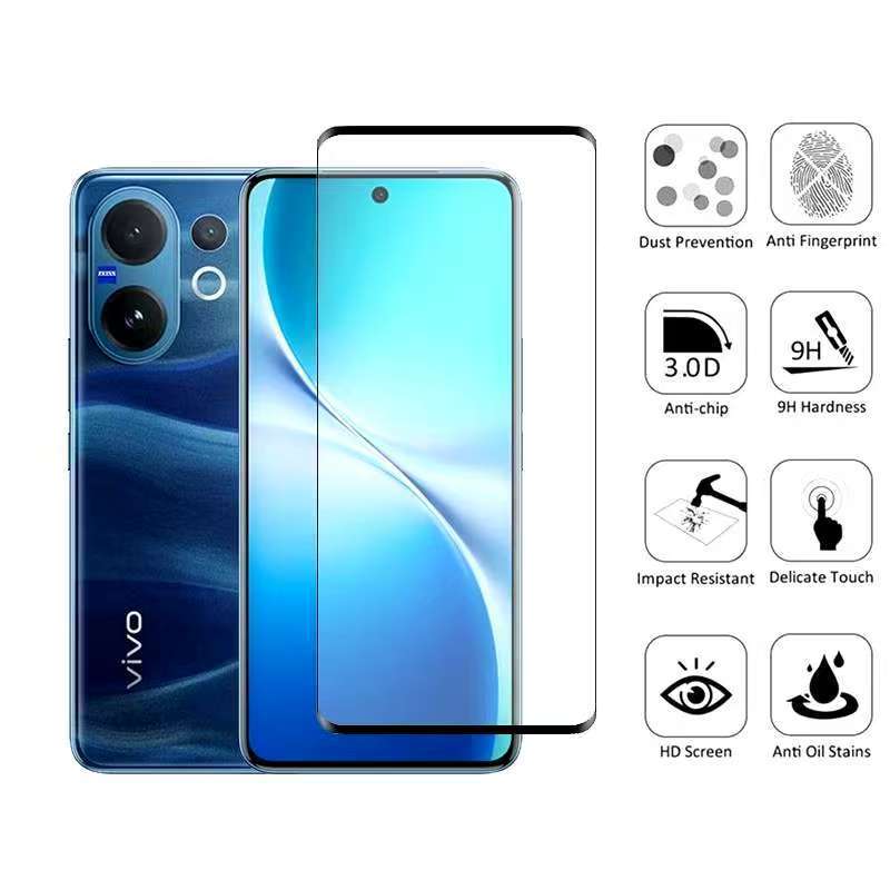Vivo V60 Lite/Vivo V60(ส่งในไทย)ฟิล์มกระจกเต็มจอกาวเต็มแผ่นVivo V60 Lite 5G/Vivo V60 5Gตรงรุ่น