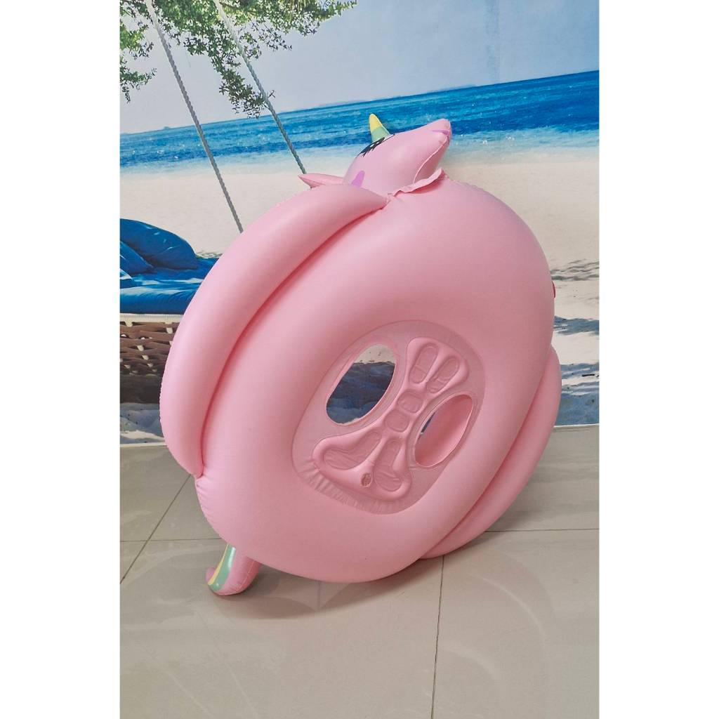 ห่วงยางเด็กขาสอด ม้าโพนี่ชมพู 95x75Cm SY-A0778 - รูปที่ 4