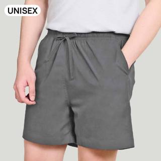 M2S Lifestyle กางเกงขาสั้น Unisex สีเทา