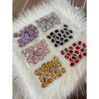 เพชรเทียมรูปสี่เหลี่ยม ขนาด 1*2เซน ถุงละ20ชิ้น ราคาถุงละ 70บ…