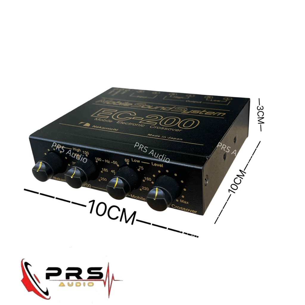 EC-200 NAKAMICHI ,ครอสโอเวอร์,CROSSOVER,Mobile Cross Over NAKAMICHI-EC-200 ราคา ถูกที่สุด ดีลบีเคเค แกลเลอรีภาพที่ 2