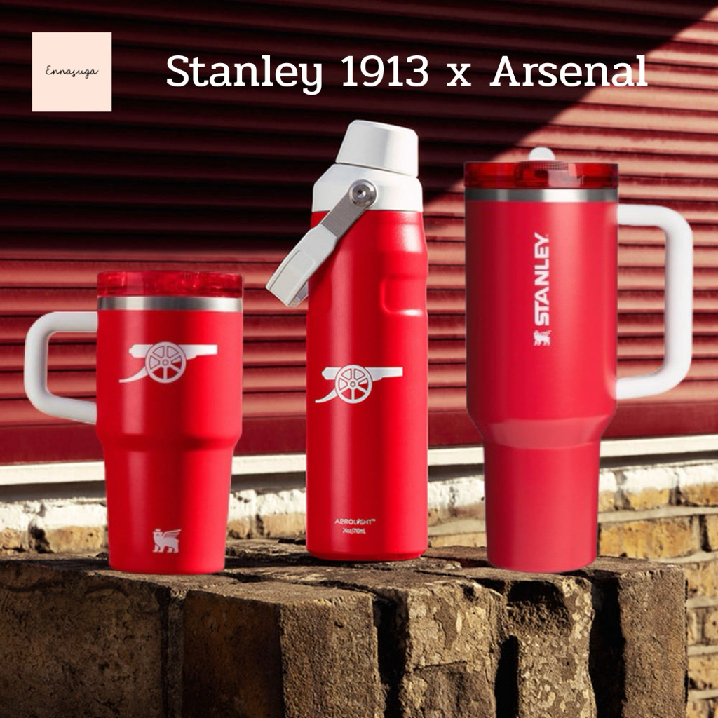 [Pre-order] กระบอกน้ำ Stanley 1913 x Arsenal Collection – Limited Edition (สี Arsenal DNA Red) ของแท