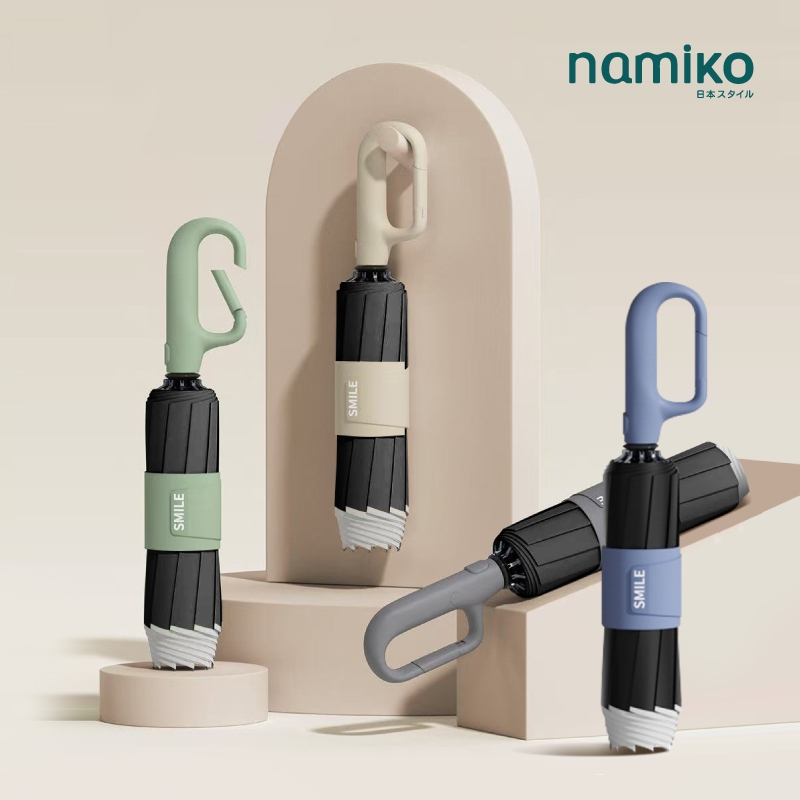 Automatic Umbrella ร่มอัตโนมัติ มีแถบสะท้อนแสง รุ่น ZD233-2