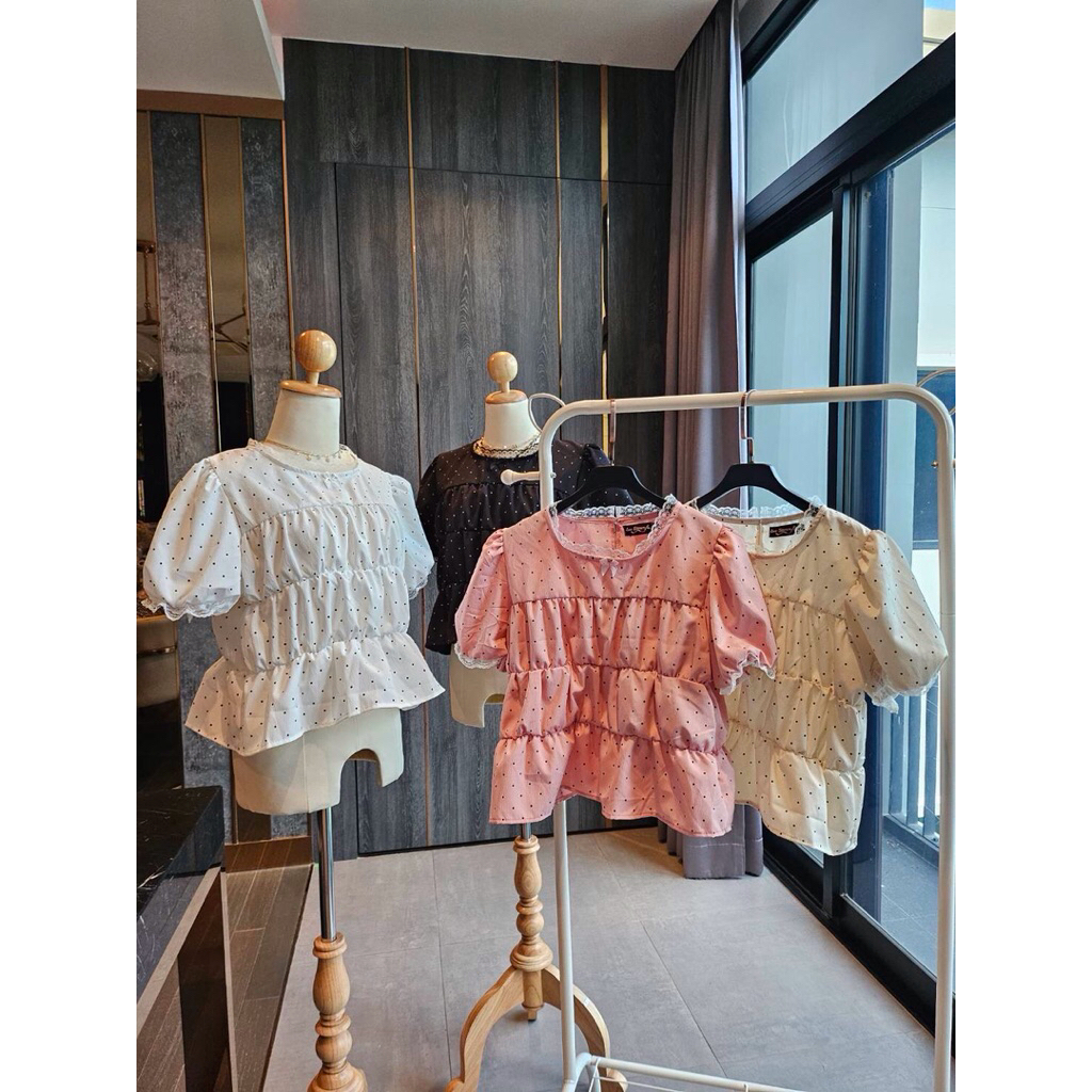 เสื้อรุ่น Cute girl  ลูกคุณหนู Ls 019